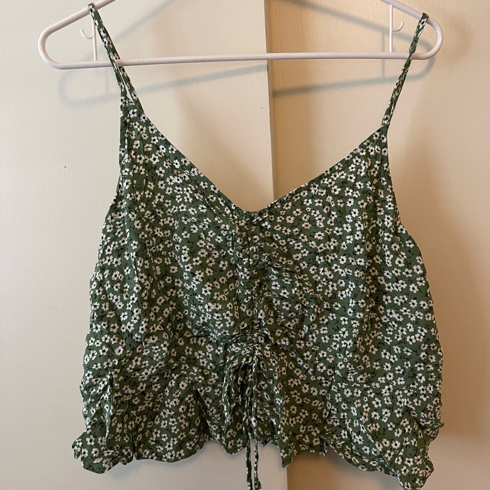 Floral crop top